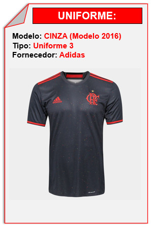 Cinza (ADIDAS - Modelo 2016)