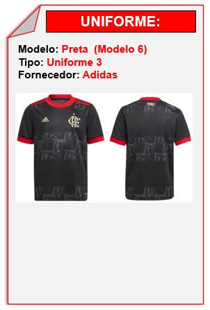 Preta (Modelo 6 - ADIDAS)