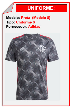 Preta (Modelo 8 - ADIDAS)