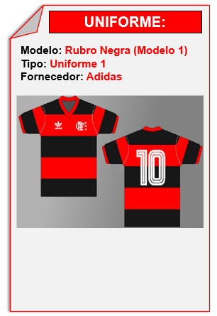 Rubro Negro (ADIDAS - Modelo 1)