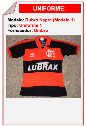 Rubro-Negro (UMBRO - Modelo 1)