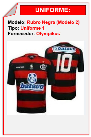 Rubro-Negro (OLYMPIKUS - Modelo 2)