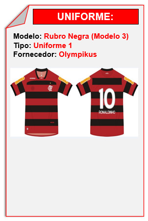 Rubro-Negro (OLYMPIKUS - Modelo 3)
