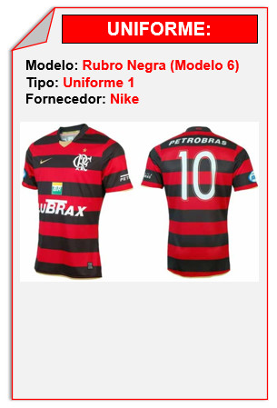 Rubro-Negro (NIKE - Modelo 6)