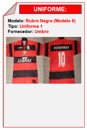 Rubro-Negro (UMBRO - Modelo 6)