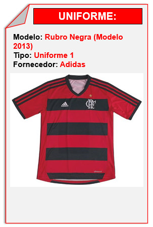 Rubro-Negro (ADIDAS - Modelo 2013)