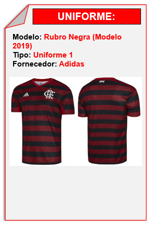 Rubro-Negro (ADIDAS - Modelo 2019)