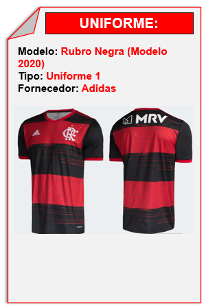 Rubro-Negro (ADIDAS - Modelo 2020)