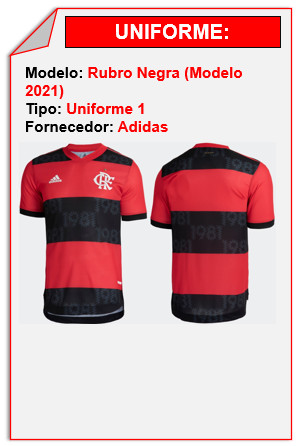 Rubro-Negro (ADIDAS - Modelo 2021)