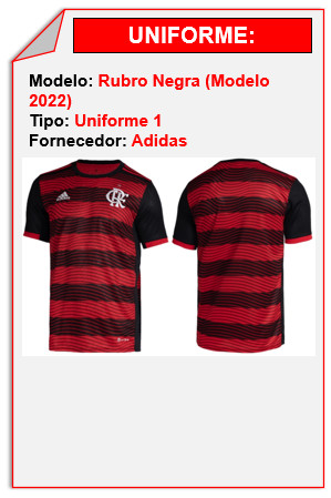 Rubro-Negro (ADIDAS - Modelo 2022)