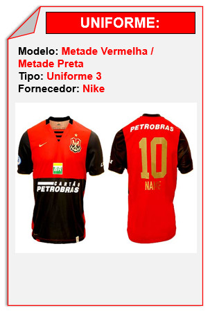 Metade Vermelha/Metade Preta (NIKE)